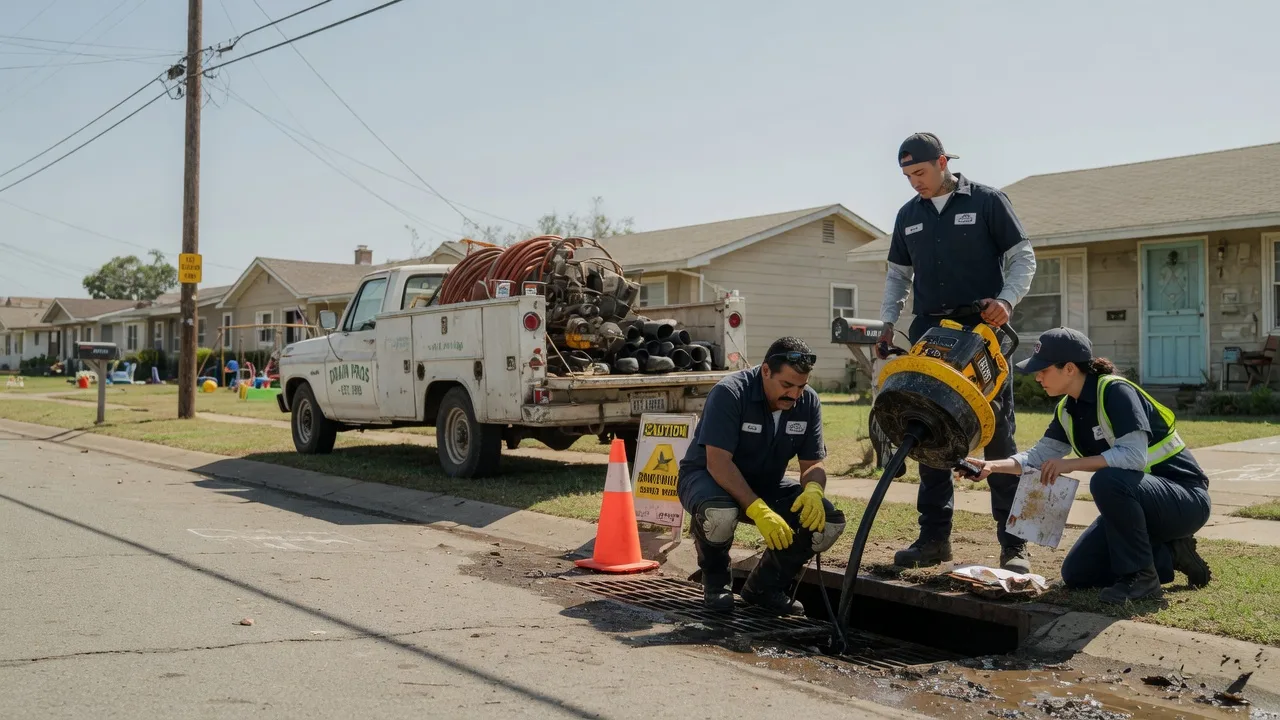 Drain Cleaning in Call, TX near me